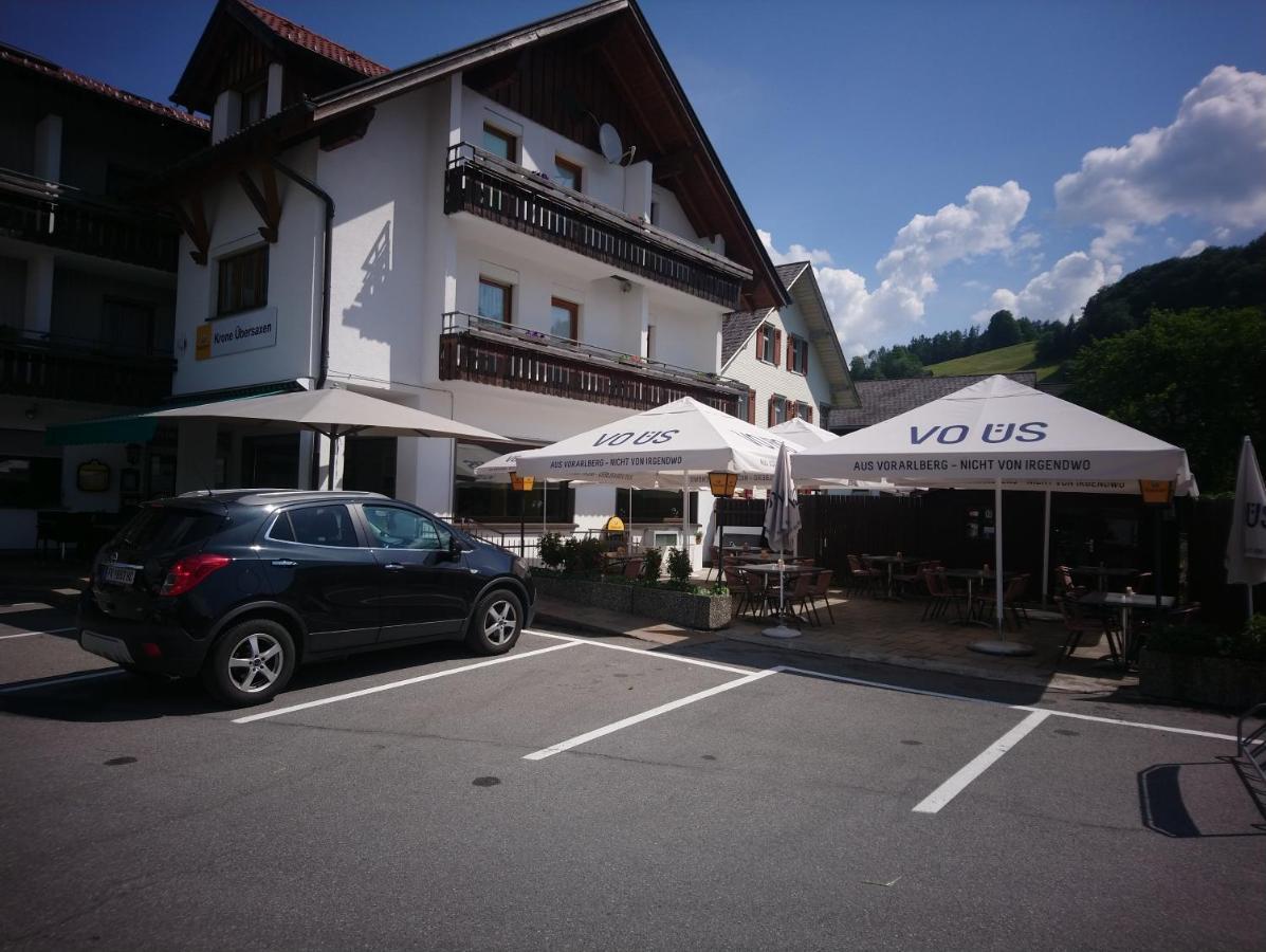 Gasthaus Krone Ubersaxen エクステリア 写真